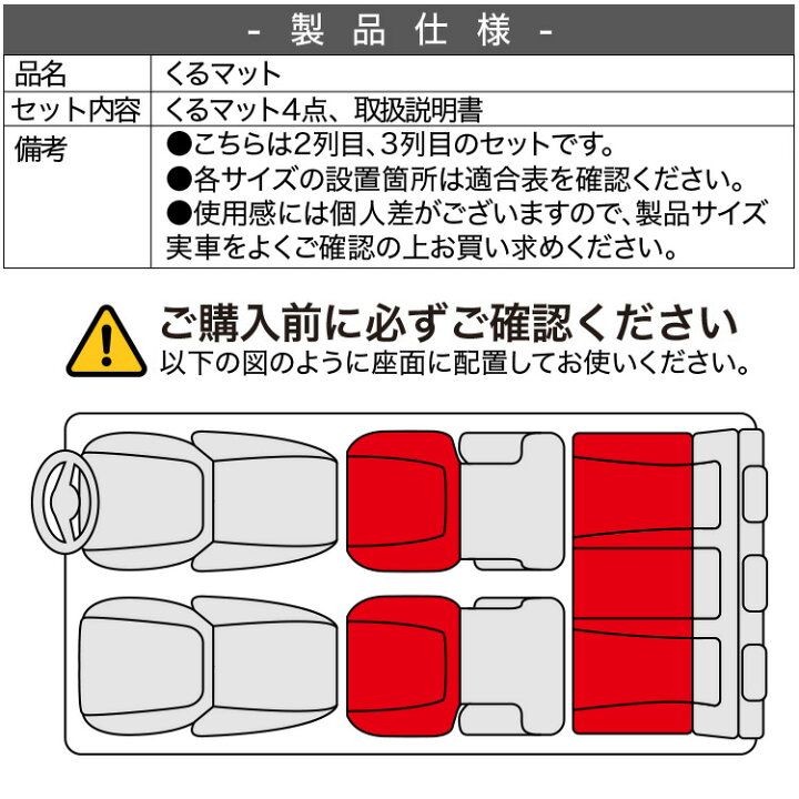 楽天市場】【10/27~10/31まで500円OFF】【お得4個】 車マット デリカD5 