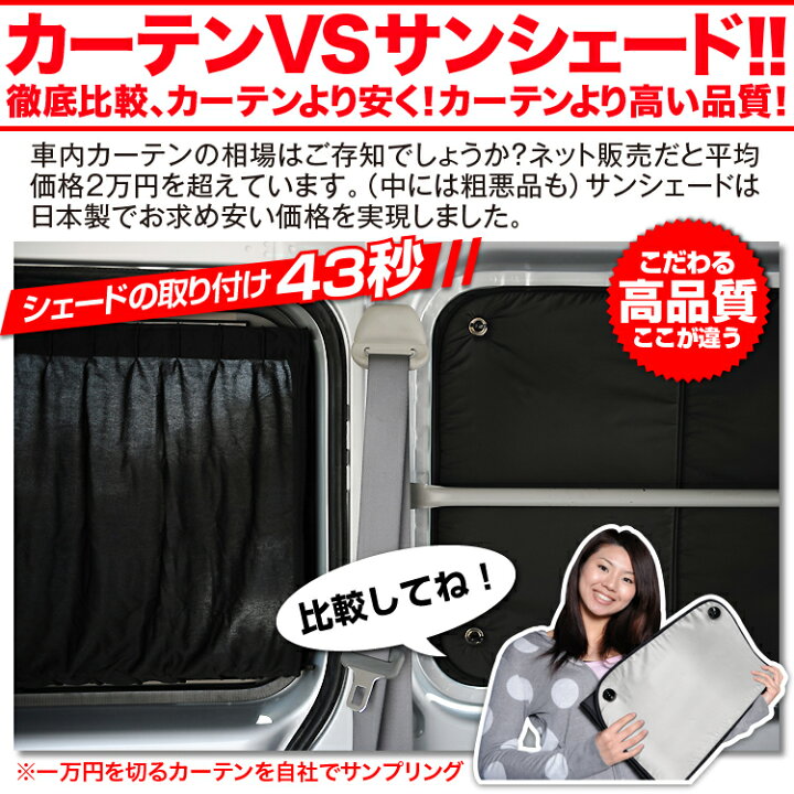 楽天市場 夏超得 P14倍 500円 吸盤 2個 セレナ C27系 ランディ 専用 カーテン サンシェード 車中泊 グッズ プライバシーサンシェード フロント E Power ハイウェイスター ハイブリッド Autech 車用カーテン カーフィルム カーシェード 日除け 断熱 パーツ