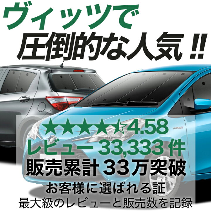 ヴィッツ ヤリス 130系 150系 サンシェード カーテン 車中泊 防災 グッズ フルセット VITZ YARIS カーフィルム カーシェード サイド フロント セット 日除け 専用 Lot No.02
