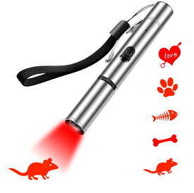 【楽天1位受賞商品】 猫 おもちゃ 猫 ポインター 猫じゃらし USB充電 ライト ねこじゃらし 猫用おもちゃ 猫 ねこ ネコ キャット ストレス解消 運動不足 光るおもちゃ LEDポインター 猫 送料無料