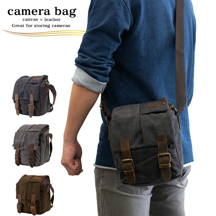 楽天市場 カメラバッグ 一眼レフ ショルダー 全3色 本革 帆布 革 おしゃれ 女子 メンズ 小さめ カメラ収納 カメラバック カメラポーチ 送料無料 Hobbyone キャンプ アウトドア用品 楽天市場 カメラバッグ 一眼レフ ショルダー 全3色 本革 帆布 革 おしゃれ 女子 メンズ 小さめ カメラ収納 カメラバック カメラポーチ 送料無料 Hobbyone キャンプ アウトドア用品