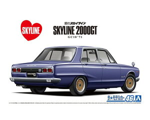 AIV} UEfJ[No.46 1/24 jbT GC10 XJCC2000GT '71 vf ͌^ 5836