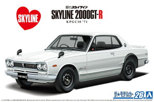 AIV} UEfJ[ 26 1/24 jbT KPGC10 XJCCHT2000GT-R '71 vf ͌^ 6106