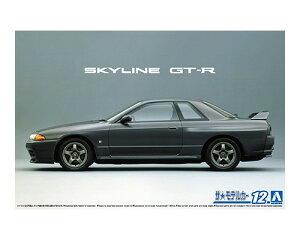 �A�I�V�} �U�E���f���J�[ No.12 1/24 �j�b�T�� BNR32 �X�J�C���C��GT-R '89 �v�����f�� �͌^
