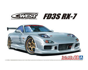 AIV} UE`[hJ[ No.69 1/24 C-WEST FD3S RX-7 `99 (}c_) vf ͌^ 6302