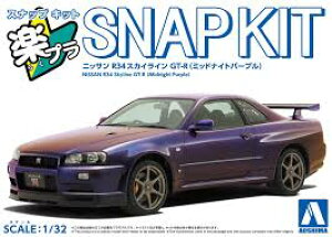AIV} ގ 1/32 yv XibvLbg No.12-MP jbT R34 XJCC GT-R ~bhiCgp[v Fς݃vf ()