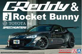 アオシマ ザ・チューンドカー No.02 ZN6 TOYOTA 86 `12 GREDDY&ROCKET BUNNY VOLK RACING Ver. (トヨタ) プラモデル 模型