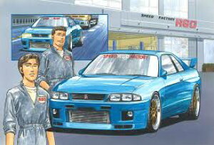 tW~͌^ 1/24 p݃~bhiCgV[Y No.4 Y XJCC GT-R (R33) RGO p-4