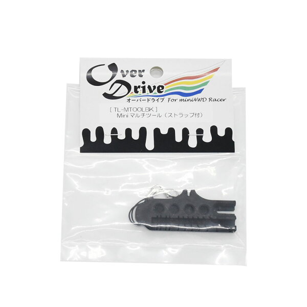 Over Drive ミニ四駆 ミニマルチツール（ストラップ付） バンクチェッカー 治具 (オーバードライブ）