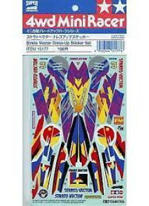 タミヤ ミニ四駆 ストラトベクター ドレスアップステッカー ミニ四駆 グレードアップパーツシリーズ 15177
