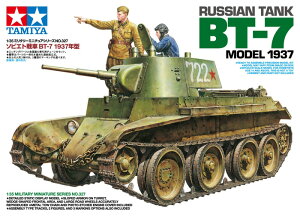 ^~ 1/35 ~^[~j`AV[Y No.327 1/35 \rGg BT-7 1937N^ vf 35327