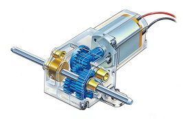 タミヤ 楽しい工作シリーズ(ユニット) No.188 ミニモーター標準ギヤボックス (8速) 工作 夏休み 研究 パーツ 70188