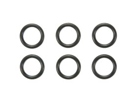 タミヤ ミニ四駆AOパーツ AO-1026 13-12mmローラー用ゴムリング(6個) 94812