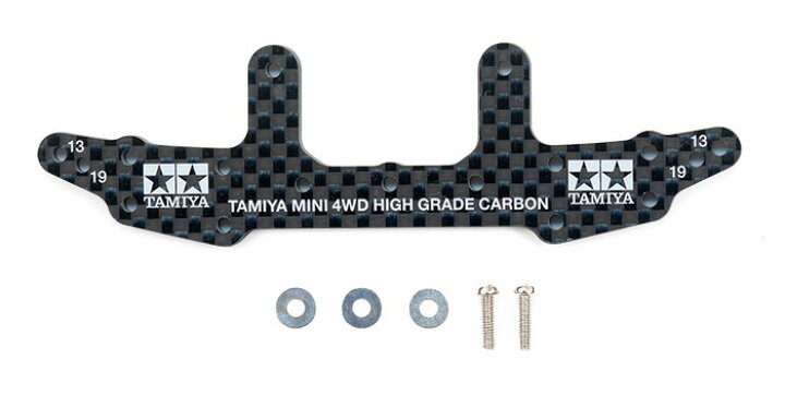 楽天市場】タミヤ ミニ四駆特別企画(パーツ) HG カーボンリヤステー 