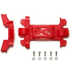 タミヤ ミニ四駆ステーション限定 MSシャーシ 強化ギヤカバー（レッド） 95367