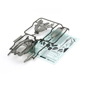 タミヤ ミニ四駆特別企画 DCR-01 (デクロス-01) ボディパーツセット (クリヤーブラック) 95408