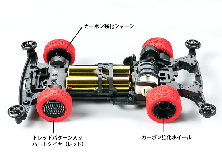 楽天市場】タミヤ ミニ四駆特別企画(マシン) 1/32 ネオトライダガーZMC 
