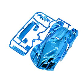 タミヤ 非売品 タミヤ 1/32 ミニ四駆PROシリーズ No.37 1/32 フェスタジョーヌ） 18637 塗装済み 限定 希少 パーツ プラボディ ブルーメッキ 18637