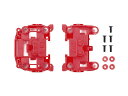 タミヤ ミニ四駆特別企画（パーツ）N-03・T-03バンパーレスユニット (レッド) 95696 新製品