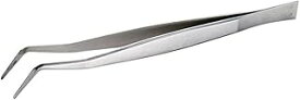 ミネシマ 先曲ピンセット 155mm ホビー用ツール F-110B プラモデル工具