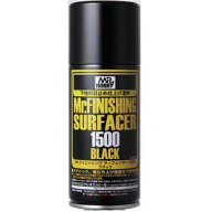 GSIクレオス Mr.フィニッシングサーフェイサー 1500 ブラック スプレー B526 クレオス 塗料