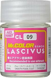 GSIクレオス CL09 Mr.カラー LASCIVUS ラスキウス スムースパールコート 18ml 模型用塗料 CL09 クレオス 塗料