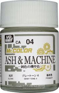 GSI�N���I�X CA04 Mr.�J���[ ASH��MACHINE-�ݐF�̋@�b�F- �O���[�g�[��4 18ml �v�����f���p�h�� CA04