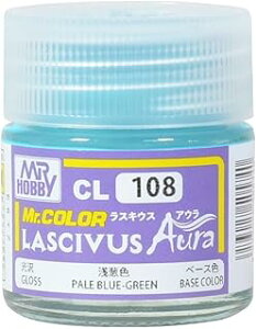GSI クレオス(GSI Creos) GSIクレオス Mr.カラー ラスキウス アウラ 浅葱色 10ml 模型用塗料 CL108