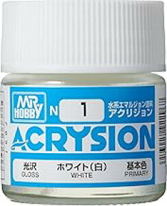 GSI�N���I�X N1 �A�N���W�����J���[ �z���C�g (��) ���� 10ml �͌^�p�h�� N1