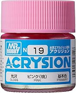 GSI�N���I�X N19 �A�N���W�����J���[ �s���N (��) ���� 10ml �͌^�p�h�� N19