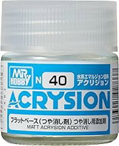 GSI�N���I�X N-40 �A�N���W�����J���[ ������܃t���b�g�x�[�X ������p�Y���� 10ml �͌^�p�h�� N40