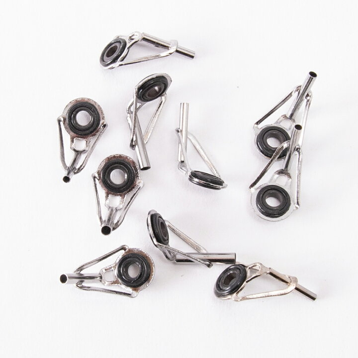 楽天市場】トップガイド 10個セット 釣り具 ロッドガイド ステンレス 