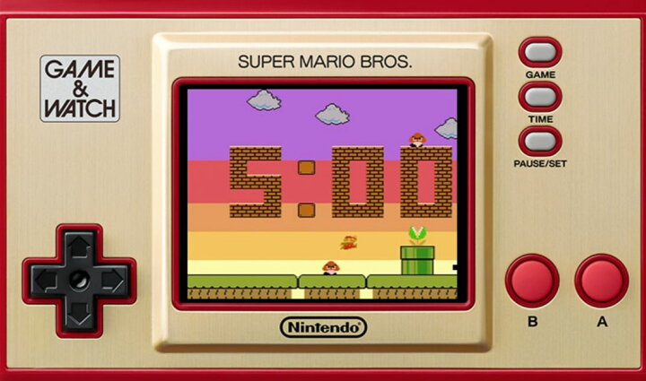 楽天市場】ゲームウオッチ 任天堂 スーパーマリオブラザーズ ゲーム  