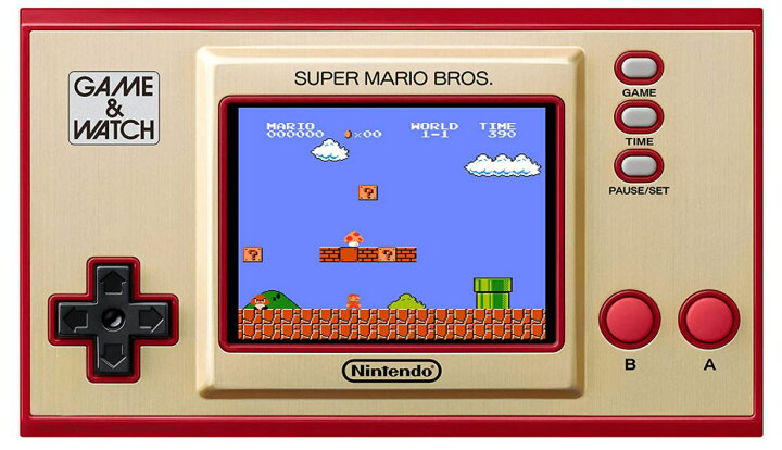 楽天市場】ゲームウオッチ 任天堂 スーパーマリオブラザーズ ゲーム 