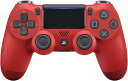 【整備品】PS4 純正 コントローラー 中古 マグマレッド(赤) DUALSHOCK4 ソニー ワイヤレス