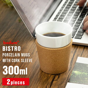 BODUM BISTRO �O���X 300ml×2�� 11582-109�������� �{�_�� �r�X�g�� �}�O ���� �R���N�X���[�u�t�� �����₷�� �J�b�v hot cold �R���N�o���h
