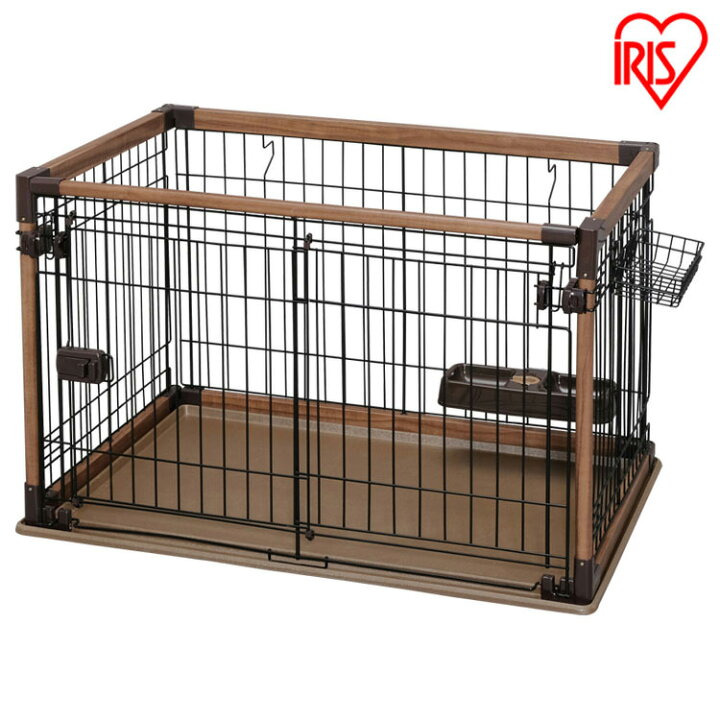 楽天市場 犬 ケージ オープンウッディサークル トレー付き Opws 960送料無料 小 中型犬 老犬 介護 おしゃれ バスケット 給餌給水器 サークル ハウス ゲージ ペットケージ 室内 室内用 しつけ 留守番 シンプル アイリスオーヤマ ホビーとおもちゃのほびたま