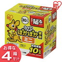 【4箱セット】カイロ 貼るタイプ ミニサイズぽかぽか家族 貼るタイプ ミニサイズ pointKN-30HM 30point 120個(30個×4)温め 寒さ 冬...