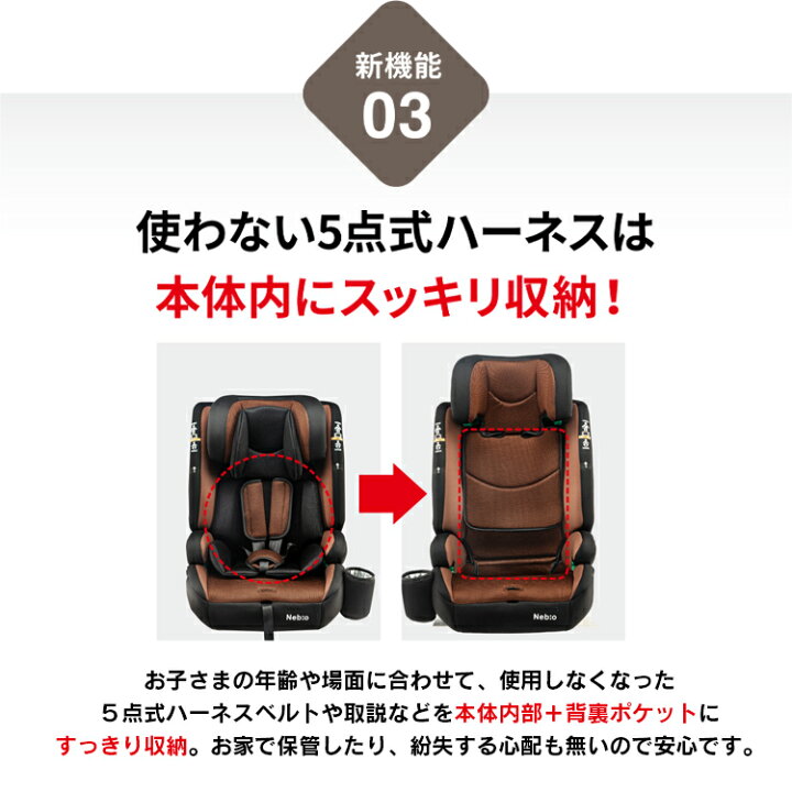 楽天市場】＼最安値挑戦☆／チャイルドシート ISOFIX ジュニアシート 