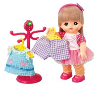 メルちゃんはじめてのおしゃれセットお人形つき3歳からパイロットインキままごと着せ替え人形女の子向けドールおもちゃお世話ごっこ遊び知育玩具【TC】ロングヘアメルちゃんとお洋服・おしゃれ小物がいっぱいのセット