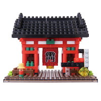 【予約品】4月中旬発売予定【ナノブロックnanoblockホビー】nanoblockNBH_115雷門【TC】【取寄品】【大人向けホビーコレクションブロック】カワダ【PN】