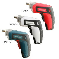 充電式電動ドライバー小型電動ドライバー充電式電動ドリルビットセットドライバー小型コンパクト】RD110-W・RD110-G・RD110-Rホワイト・グリーン・レッド女性でも扱いやすい小型電ドラ【D】【予約品】