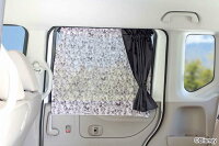 車用カーテン車用日除け車中泊遮光カーテンサンシェード車用カーテン車中泊ダブルカーテン(ミッキー)