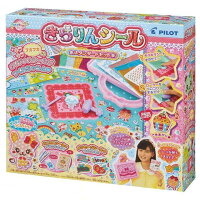 シールキラキラおもちゃかわいいパイロットインキきらりんシールスタンダードセット