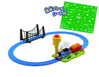 蒸気がシュッシュッ!トーマスセットプラレールトーマスきかんしゃトーマス機関車本物みたいな蒸気がでるおもちゃおしゃべりギミック蒸気ギミックタカラトミー【DC】