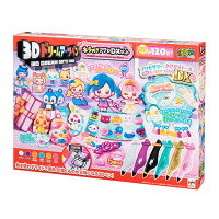 アクセサリーメイキングトイ女の子おもちゃメガハウス3DドリームアーツペンキラめきアクセDXセット(6本ペン)メガハウス
