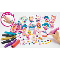 アクセサリーメイキングトイ女の子おもちゃメガハウス3DドリームアーツペンキラめきアクセDXセット(6本ペン)メガハウス