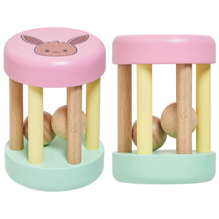 楽天市場 モンポケ ころりんラトル Mp 06monpoke ラトル 木製 ピカチュウ イーブイ 赤ちゃん ガラガラ 音 ファーストトイ 握る ピカチュウ イーブイ Tc ホビーとおもちゃのほびたま