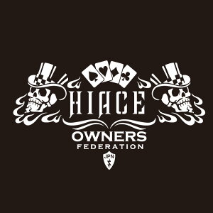 JbeBOXebJ[ 350×610TCY g^iTOYOTAjnCG[X HIACE cardskull  J[ XebJ[ ANZT[ V[ KX[]