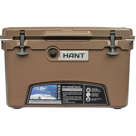 ジェイエスピー HANT クーラーボックス ブラウン 45QT HAC45-BR アウトドア キャンプ [▲][AS]